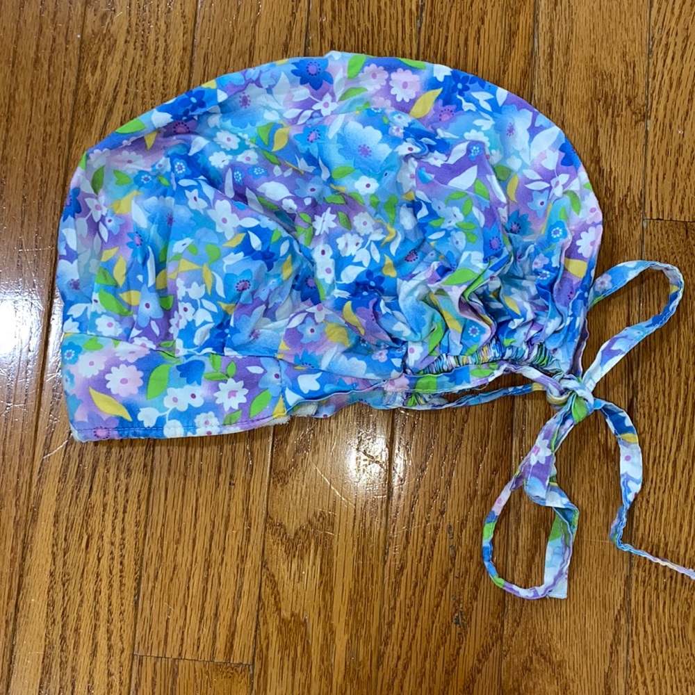 Bouffant Surgical Scrub Flower Hat/Cap